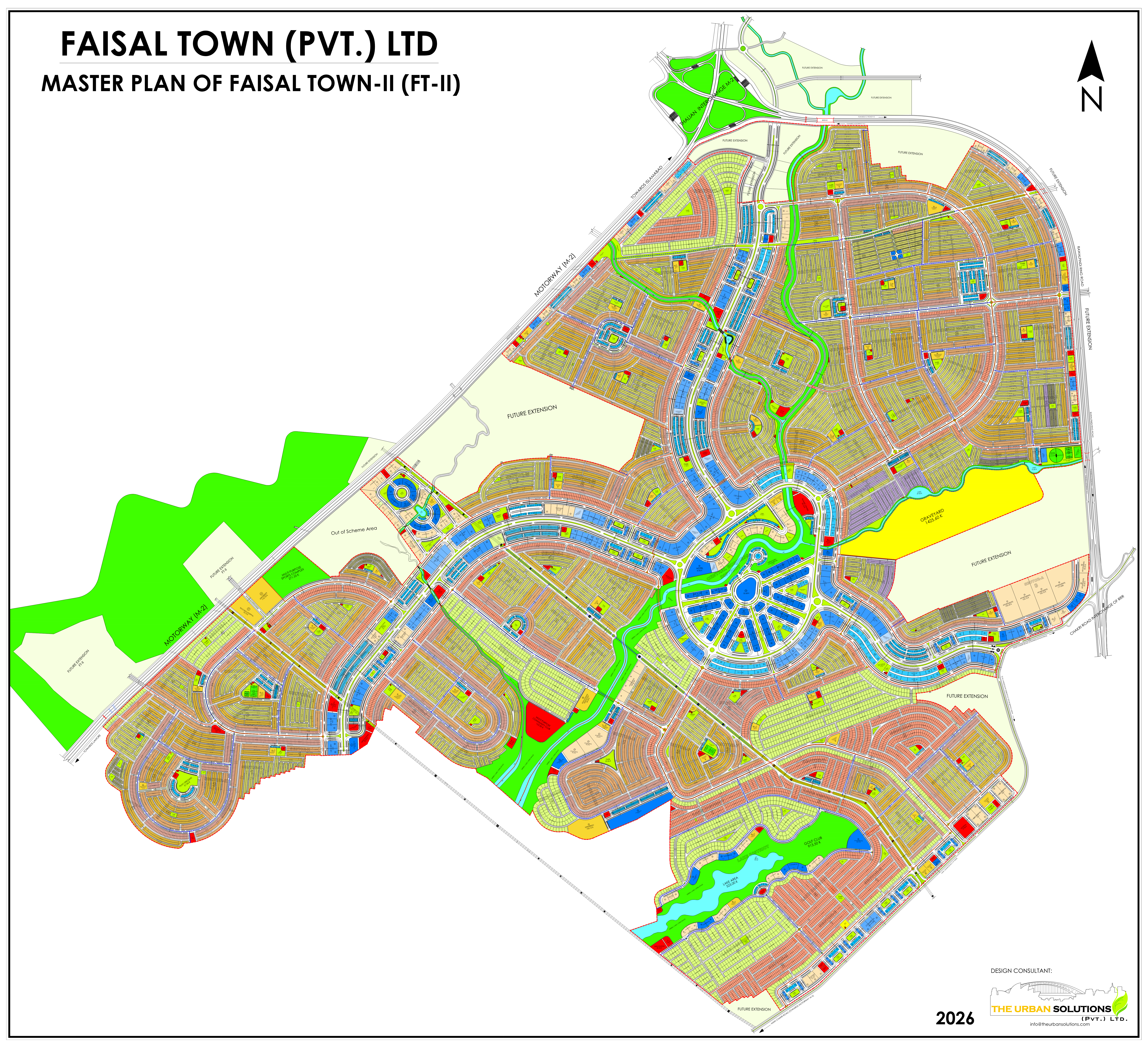 Full Faisal Town Phase 2 master plan