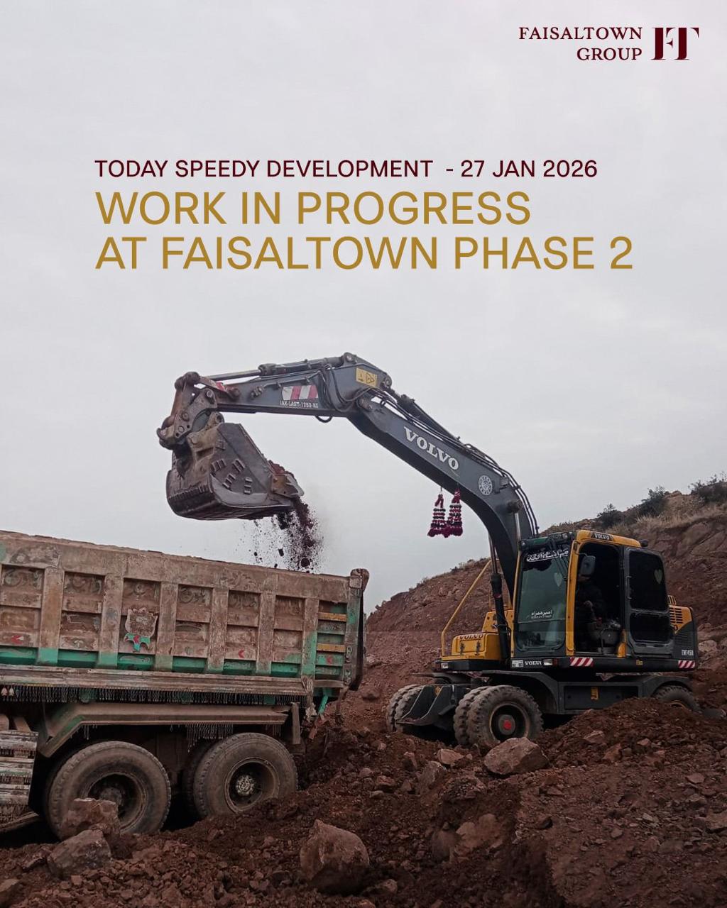 Faisal Town II development progress